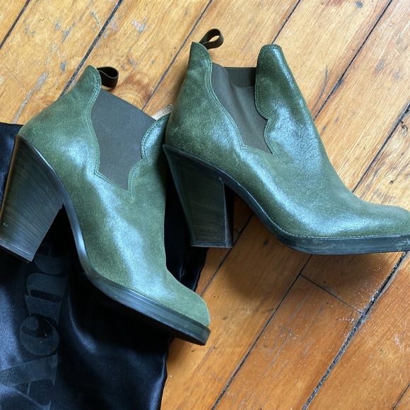 Acne Studios, Star Boot, army green, worn once, 40 - Picture 2 of 8